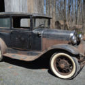 Model A Tudor Sedan Barn Find Natural Patina Untouched Original Rat Rod Project