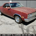 MODERN CLASSIC 1986 CHEVROLET EL CAMINO! 305 V8 ENGINE + AUTOMATIC. LOW RESERVE!