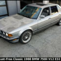 MODERN CLASSIC 1988 BMW E32 750IL V12! RUST-FREE CALIFORNIA CAR! CLEAN CARFAX!