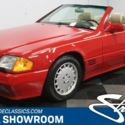 modern classic chrome european benz 300sl 3.0 liter inline 6 5-speed manual red