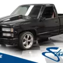modern classic short bed Chevy truck big block BBC supercharged automatic transm