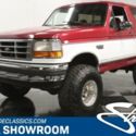 modern classic xlt 4x4 suv 5.8 liter v8 auto transmission red white