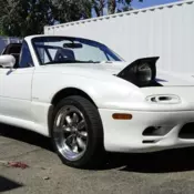Monster Miata Ford V8 engine swap, 6 speed manual, F1 Racing clutch, big brakes