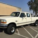 **more pics below** 1992 FORD F350 CREW CAB 4X4 7.3 BANKS &#034;POWERSTROKE&#034; DIESEL