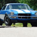 MULSANNE BLUE REAL Z28 EARLY CAR FOUR-SPEED M-21 SLICK PAINT