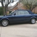 My beautiful Mauritiusblau 1992 BMW 325i E30 Convertible 2-Door 2.5L