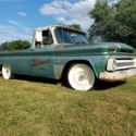 Near original, lowered 65 C-10 with a great patina, Transit Wheels, Long Bed, V8