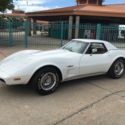 Never licensed or titled 1975 Chevrolet Corvette convertible/hardtop 753 miles