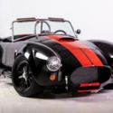NEW 1965 BACKDRAFT ROADSTER 427 Ford 480HP T5 BLACK MAGIC ORANGE STRIPES