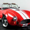 NEW 1965 BACKDRAFT ROADSTER  427 Ford 480HP T5 RACE RED WHITE STRIPES