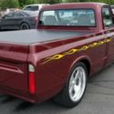 Nice & Clean 1968 GMC 1/2 ton, Big Window, Wide side short box truck.