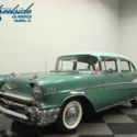 NICE BEL AIR, PERIOD CORRECT 283 V8, FACT. COLORS, AUTO, PS, PB, AC, GREAT VALUE
