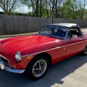 Nice Chrome Bumper 1973 MGB Roadster