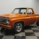 NICE CUSTOM, 350 V8, AUTO, 75K MILES, PWR STEER/FRONT DISCS, GR8 PAINT, WOOD BED