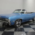 NICE DROP TOP IMPALA, 4 WHEEL DISCS, 327CI V8, SUPER SLICK PAINT, RIDLER WHEELS