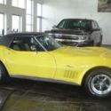 NICE RESTORED 1972 CORVETTE HARDTOP CONVERTIBLE WITH 1970 LT1 V-8 AUTOMATIC!