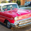 Nice running driving 1957 Chevy Bel Air 2 door NO Reserve