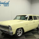 NICE SLEEPER SURFER WAGON, STRONG 327 V8, 4 SP MANUAL, COLD AC, PB W/FRNT DISCS!