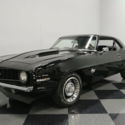 NICELY BUILT 350CI SMALL BLOCK, BLACK ON BLACK, SLICK PAINT, BUCKETS W/ CONSOLE