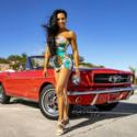 NICELY RESTORED 1965 FORD MUSTANG CONVERTIBLE A CODE 4-SPD AC AND DISC BRK