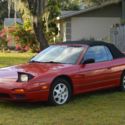 Nissan 240sx SE S13 Convertible, Red