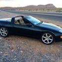 NISSAN 300 ZX CONVERTIBLE BLACK EMERALD W/ TAN LEATHER WITH BLACK ACCENTS