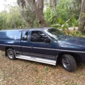 Nissan D24 Pickup Truck Extended Cab.