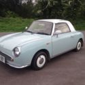 NISSAN FIGARO Retro micro car.(Porsche 356/Fiat 500 visual competitor)