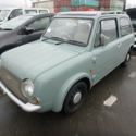 Nissan Pao 1989 Aqua Gray - brand new canvas top 3 speed automatic with AC