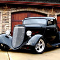 NO RESERVE 1934 FORD 3 WINDOW COUPE CUSTOM STREET MACHINE SHOW HOT ROD FUELIE