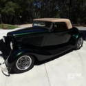 NO RESERVE 1934 FORD CABRIOLET ROADSTER IFS 383 FUEL INJECTION A/C NR $150K