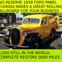 NO RESERVE 1939 Ford Pickup Complete Restoration 1/200. Own A Piece of History