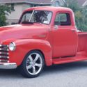 NO RESERVE 1950 Chevrolet 3100 Pickup Red RWD Automatic