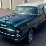 NO RESERVE - 1955 Chevy 210 Four Door with a V8