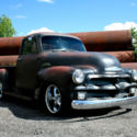 NO RESERVE 1955 CHEVY 3100 LS SHOP TRUCK PATINA NON C10 C-10 F100 AIR RIDE