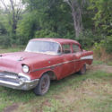 No Reserve-1957 Chevrolet Bel Air 4dr Factory Posi rear end Clear Kansas Title