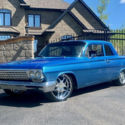 NO RESERVE 1962 CHEVROLET BISCAYNE 2 DOOR CUSTOM LOWERED V8 LOW ACTUAL MILES WOW
