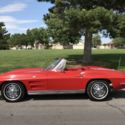 NO RESERVE 1963 CORVETTE STINGRAY CONVERTIBLE #S MATCHING 327 300HP 4 SPEED RED