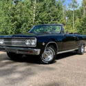 NO RESERVE 1965 CHEVROLET MALIBU SS SUPER SPORT CONVERTIBLE TRIPLE BLACK 138 VIN