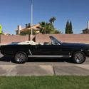 NO RESERVE 1965 FORD MUSTANG GT CONVERTIBLE RARE COLOR COMBO 289 A CODE GT