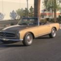 NO RESERVE 1967 MERCEDES 250SL 2 TOPS RUNS AND DRIVES GREAT DAILY DRIVER RARE