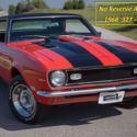 No Reserve - 1968 Chevrolet Camaro 327 - 4spd, Hugger Orange with Black Interior