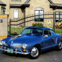 NO RESERVE 1968 VOLKSWAGEN KARMANN GHIA CALIFORNIA BLACK PLATE RESTORED VW WOW
