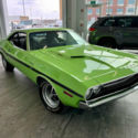 NO RESERVE 1970 DODGE CHALLENGER RT SUBLIME GREEN 440 HOUNDSTOOTH INTERIOR WOW