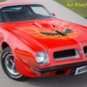 NO RESERVE - 1974 Trans Am 400 Auto AC Restored - One Family Owned