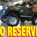 NO RESERVE 1983 CJ7/CJ8 SCRAMBLER CONVERSION 6CYL 5-SPEED RESTORED ARIZONA AMC