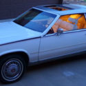 NO RESERVE 1984 White Cadillac Eldorado Biarritz White Leather Red Carpet