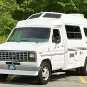 No Reserve! 1987 Ford E350 RV Conversion Van Champion 71k Miles Camper Class B
