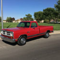 NO RESERVE 1989 DODGE D100 1/2TON 41K ORIGINAL MILES 318 V8 ICE COLD A/C