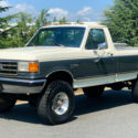 No Reserve! 1989 Ford F350 93k Miles XLT Lariat 4X4 Family Owned State Inspected
